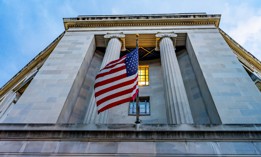 Justice Department headquarters in Washington.