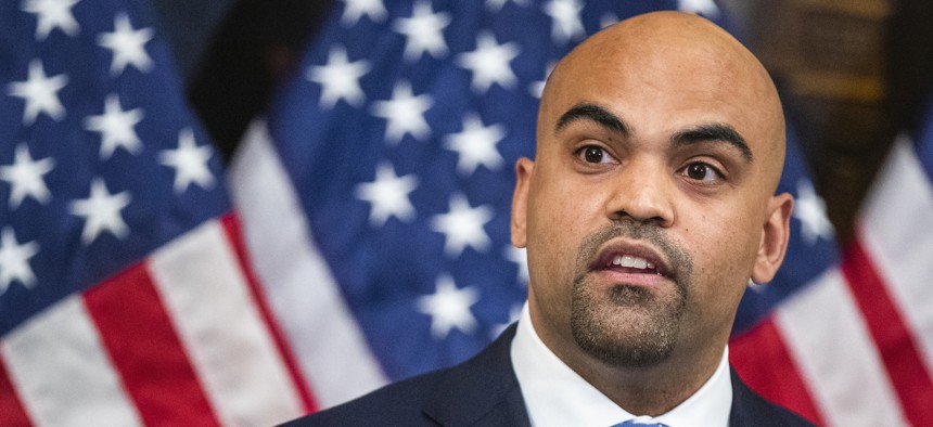 Rep. Colin Allred became the first member of Congress in its 232-year history to take paternity leave, at least publicly.