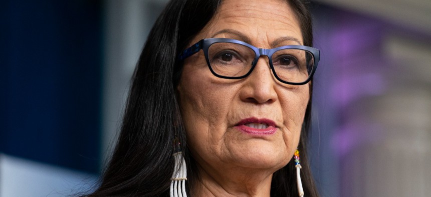 Interior Secretary Deb Haaland said her "priority is to revitalize and rebuild the [Bureau of Land Management] so that it can meet the pressing challenges of our time, and to look out for our employees' well-being."