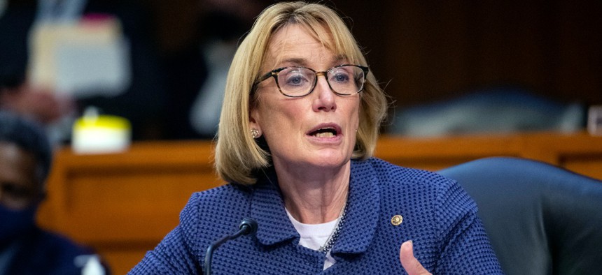 Sen. Maggie Hassan, D-N.H., is one of the lawmakers who introduced a measure to  "hold lawmakers accountable by requiring them to stay in Washington until they reach an agreement.”