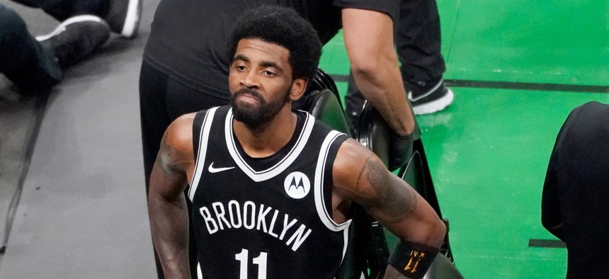 The Brooklyn Nets’ Kyrie Irving is paying the price for ignoring New York City’s vaccinate mandate – and his union’s decision to allow it.