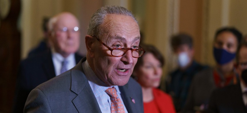 Senate Majority Leader Chuck Schumer, D-N.Y., said on Sunday that another CR is likely. 