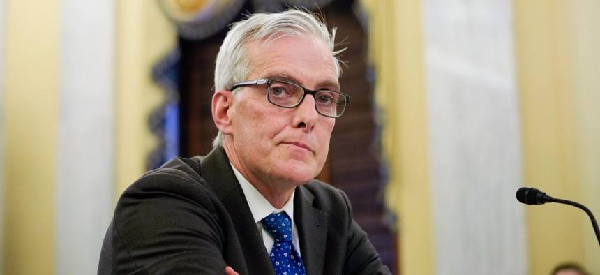 VA Secretary Denis McDonough is delaying the announcement until senior staff can safely communicate the plans through town halls in each of the department's regions. 