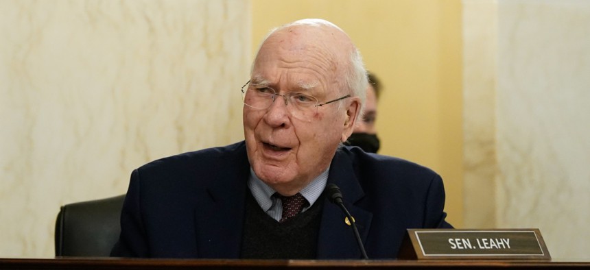 Senate Appropriations Committee Chairman Patrick Leahy, D-Vt., along with his House counterpart, expressed optimism about reaching a spending agreement. 