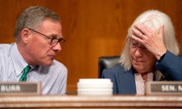 Sens. Richard Burr, R-N.C., left, and Patty Murray, D-Wash., have floated a draft proposal. 