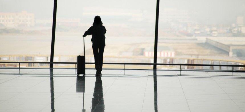 Women tend to book business travel earlier than men.