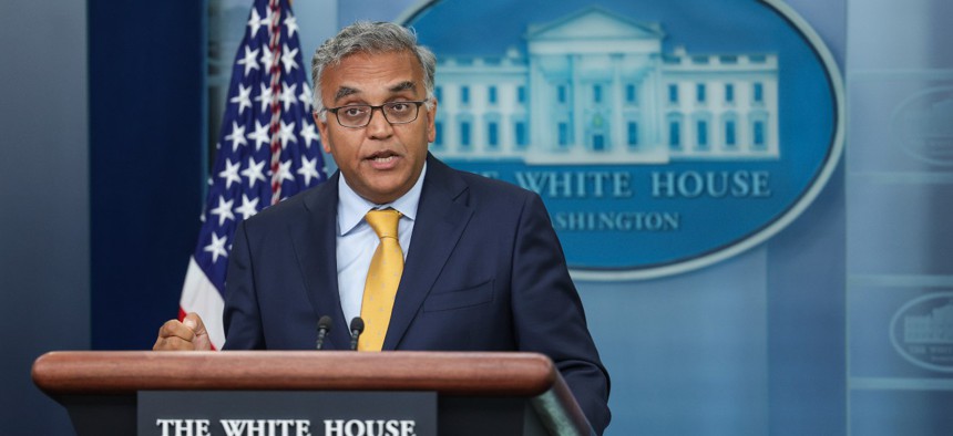 Dr. Ashish Jha, White House COVID-19 response coordinator, said on Thursday that the administration has enough funds to get all children vaccinated who want to be, but “we do not have enough resources to have enough vaccines for every American for the next generation of vaccines.”