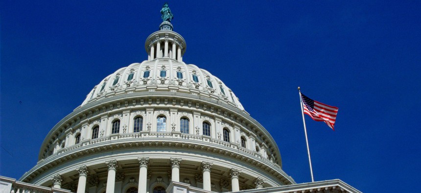 The Senate is still in the process of agreeing on top-line spending levels. 