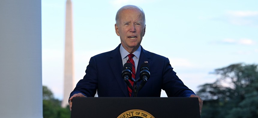 “Too much of small business relief funding, which was passed by the Congress, ended up in the hands of those who either didn’t need it or criminal syndicates who outright stole the money,” Biden said. 