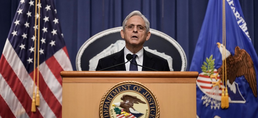 U.S. Attorney General Merrick Garland addresses the FBI’s recent search of former President Donald Trump’s Mar-a-Lago residence, where classified information was reportedly seized.