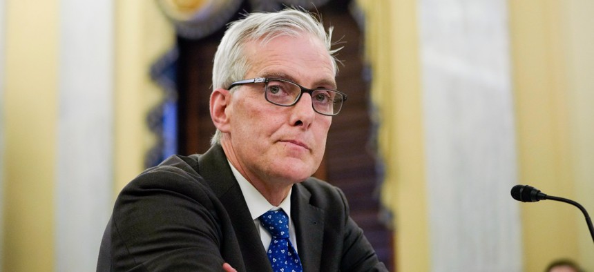 VA Secretary Denis McDonough is under pressure to replace the department's chief labor negotiator. 
