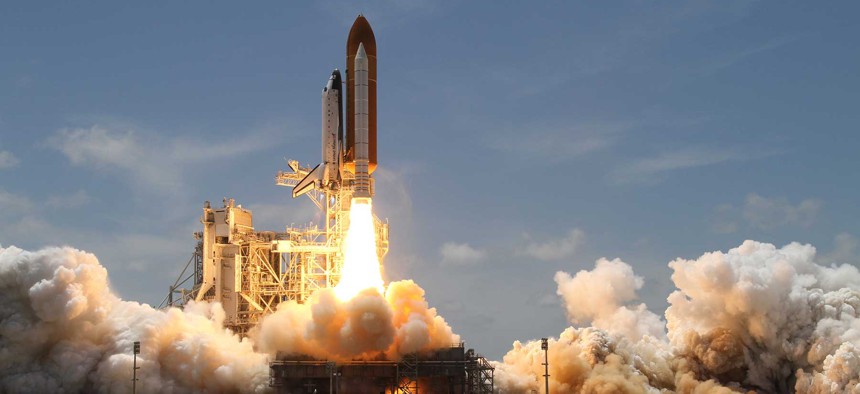 The space shuttle Atlantis was one of the last major launches aboard a NASA rocket.