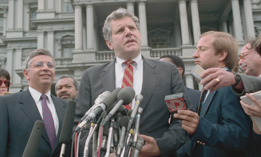 Drug Czar William Bennett, shown here in a 1989 photo, was one of the most prominent officials to hold the informal title.