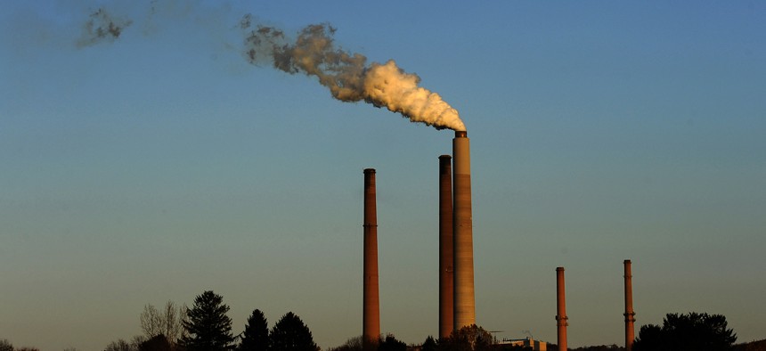 A coal power plant is shown in Ohio in 2014.