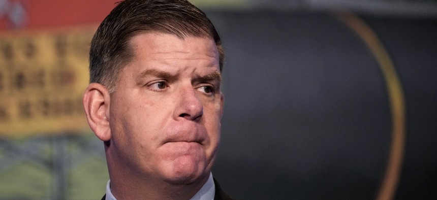 Labor Secretary Marty Walsh, who took the role in March 2021, is the first Cabinet departure for the Biden administration.