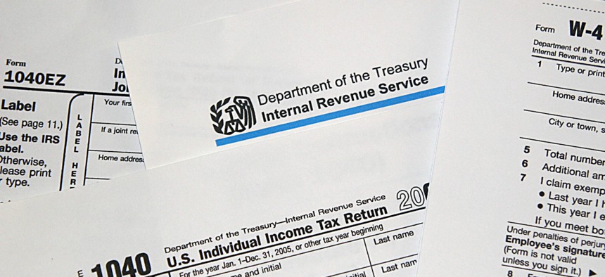 The IRS remains an ageny that often relies on paper forms.