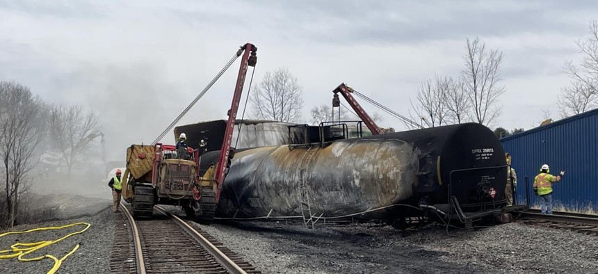 The pipeline safety agency was one of the first to respond to the toxic Ohio train derailment on Feb. 3. 