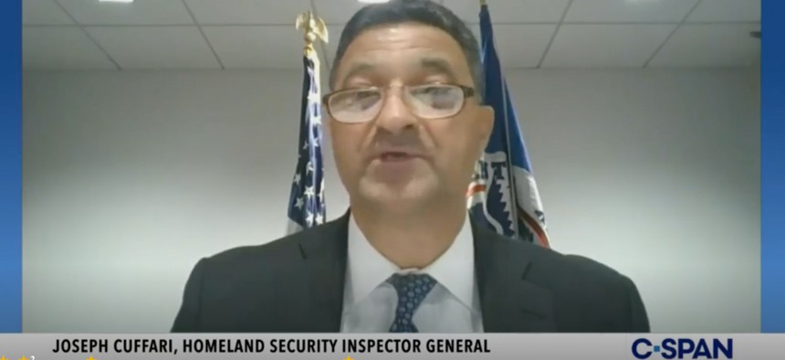 Joseph Cuffari was confirmed as inspector general for the Department of Homeland Security in July 2019. 