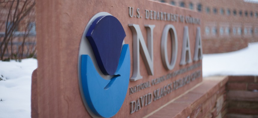 The bill would preserve the National Weather Service within NOAA, but leave the Office of Space Commerce within the larger department. 