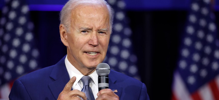President Biden issued an executive order aimed at improving contraceptive coverage for federal workers, members of the military and Americans enrolled in Medicare, Medicaid or health care plans on Affordable Care Act marketplaces. 