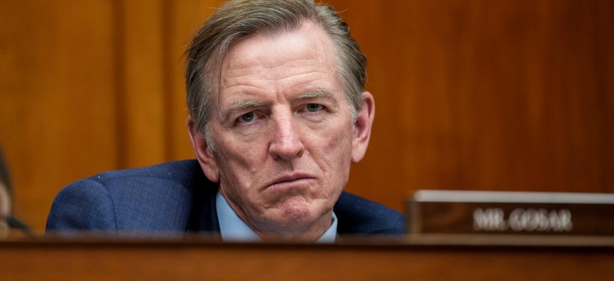 Interior Department officials pushed back against assertions from Rep. Paul Gosar, R-Ariz., that it has been unable to produce "any meaningful data for tracking their telework."