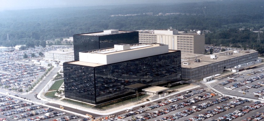 NSA headquarters at Ft. Meade, Maryland