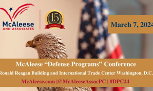 March 7th: McAleese Defense Programs Conference