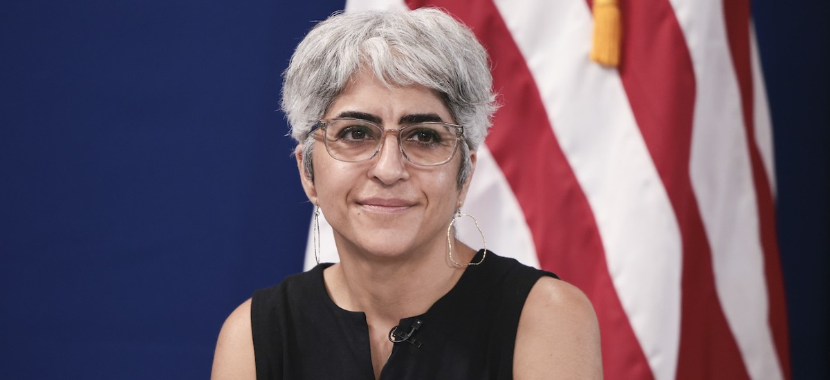 OPM Director Kiran Ahuja during a White House event in 2021. OPM’s retirement process has been embattled by complaints of opacity and sluggishness. 