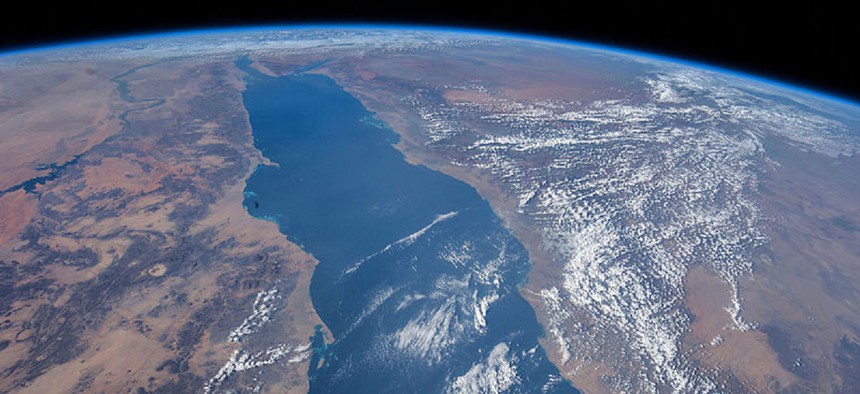 The Red Sea from space.