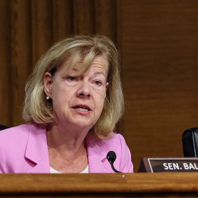                      Sen. Tammy Baldwin, D-Wisc., was among seven Democratic lawmakers that called for an end to the USPS Delivering for America strat