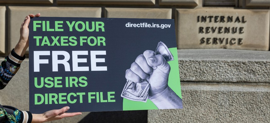 IRS officials said 140,803 individuals used Direct File to successfully file their tax returns this tax season.
