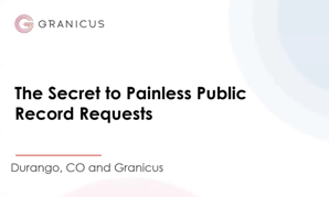 The Secret to Painless Public Record Requests