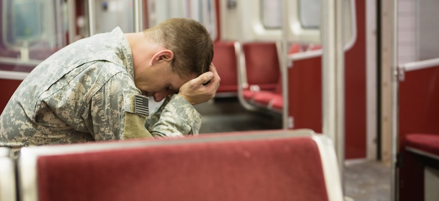 Active duty service members and veterans experience unique stresses that can lead to suicide. 