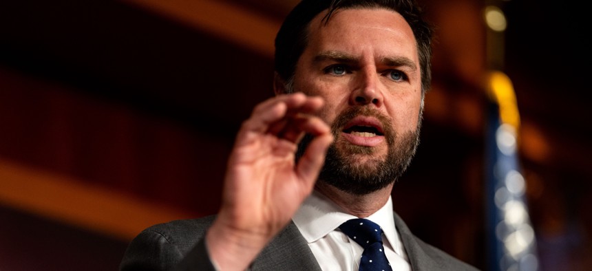Sen. J.D. Vance's, R-Ohio, Dismantle DEI Act would rescind the Biden administration's diversity, equity and inclusion policies and make the federal government potentially liable to lawsuits. 