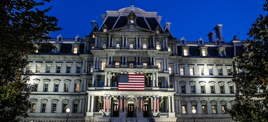 The Eisenhower Executive Office Building in Washington, D.C. is home to the Office of Management and Budget and other White House offices.
