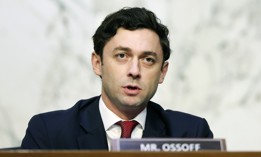 Sen. Jon Ossoff, D-Ga., speaks during a Senate Judiciary Committee hearing at Capitol Hill in September 2022. He introduced the reform legislation after leading multiple investigations into misconduct in the federal prison system. 
