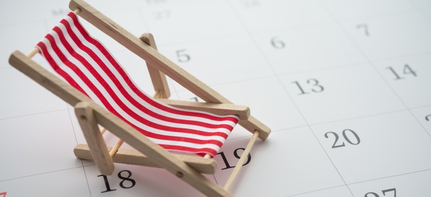 Administrative law judges at the Social Security Administration are able to carry over a maximum of 30 days of annual leave each year, and one union thinks they can be more productive if they can carry over more. 