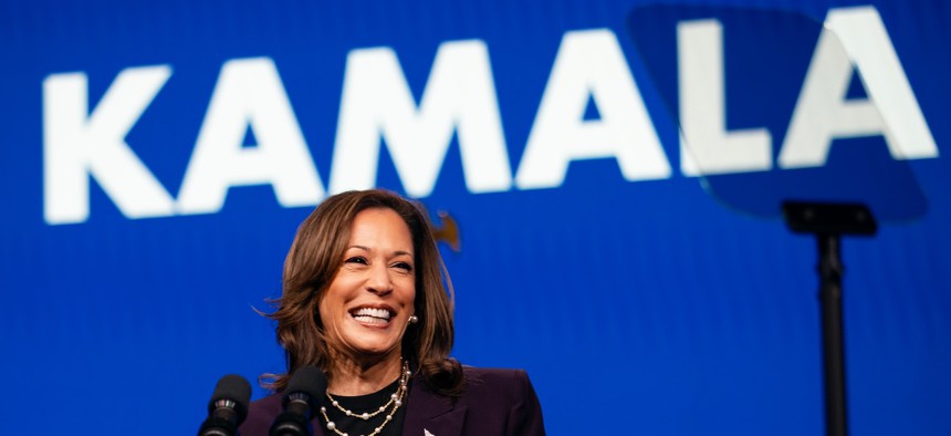 The American Federation of Government Employees was the first federal employee union to officially endorse Harris.