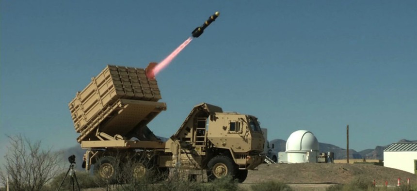 A 2016 test of the Integrated Fire Protection Capability at White Sands Missile Range, N.M.