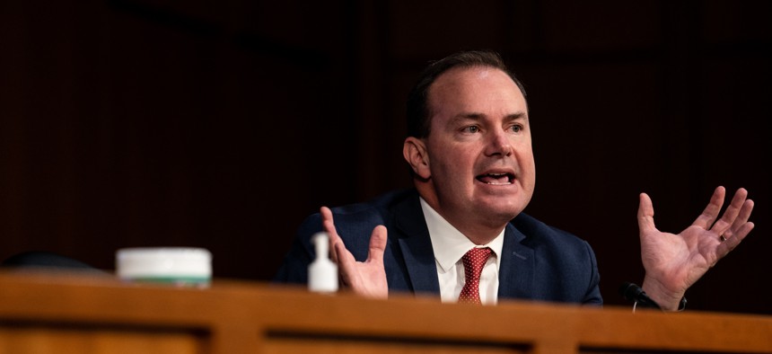 Sen. Mike Lee's, R-Utah, new bill aims to end the federal labor practice of official time, by which union officials in federal agencies represent all workers. 