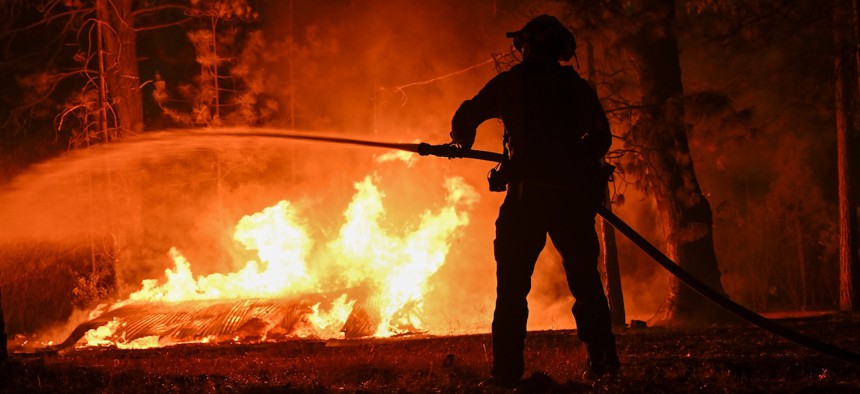 The Park Fire in Chico, California, has been burning since July 24