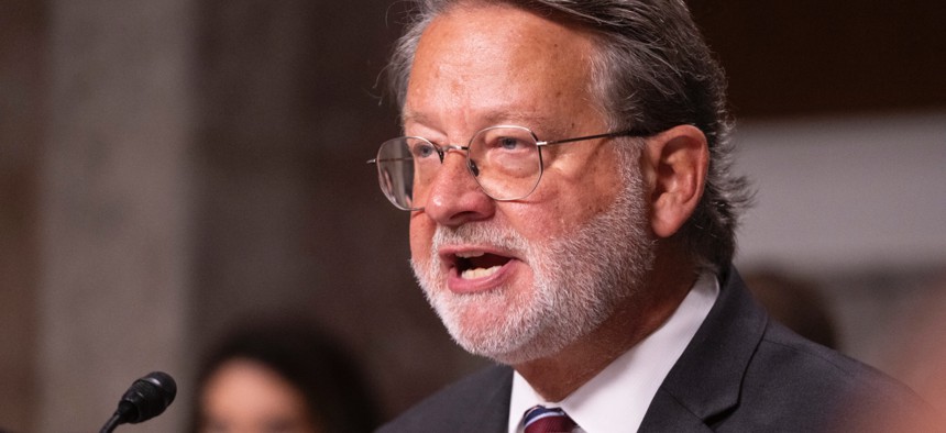 Senate Homeland Security and Governmental Affairs Committee Chairman Gary Peters, D-Mich., said Tuesday that re-implementing Schedule F would be "disastrous for the American people."