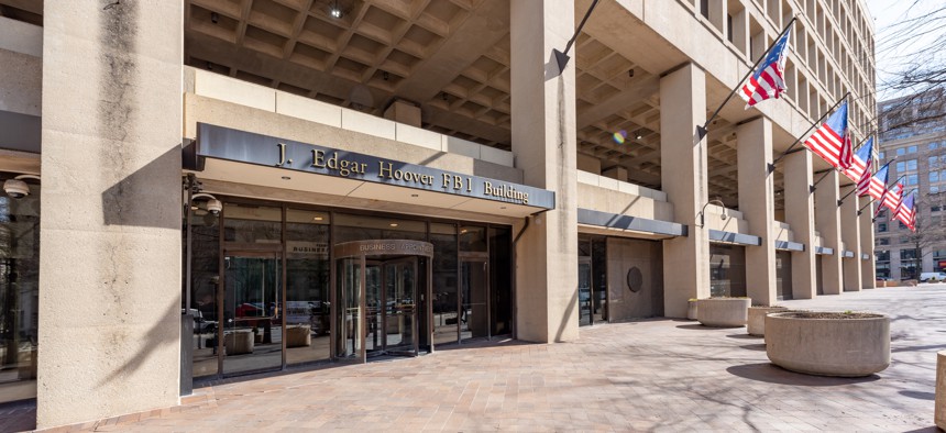 FBI headquarters in Washington, D.C. The Bureau raided the offices of public sector IT contractor Carahsoft on Sept. 24, 2024 to collect potential evidence in an ongoing legal case.