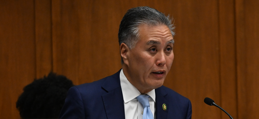 Rep. Mark Takano, D-Calif., reintroduced legislation to extend collective bargaining rights to VA employees hired under the Title 38 code.