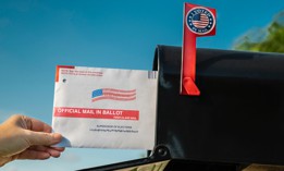 Through the first three weeks of October, USPS delivered 97.8% of election mail pieces on time according to its delivery windows and 99.9% were delivered within seven days. 