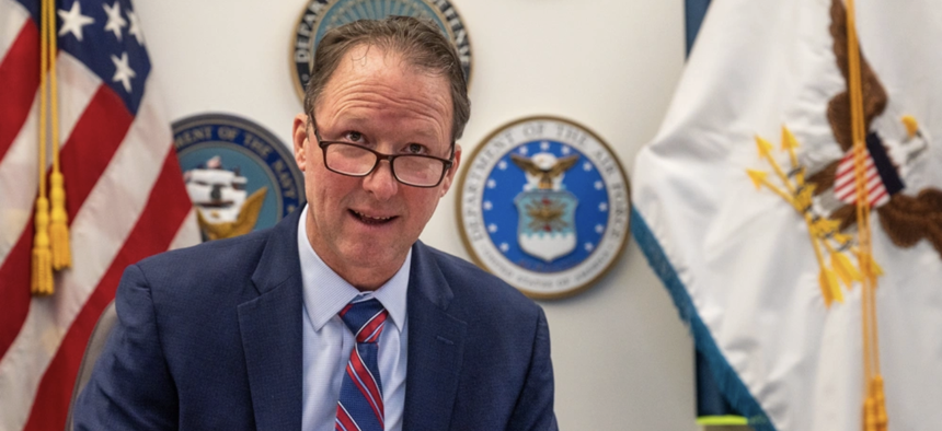 Mark Gorak, principal director for resources & analysis for the Department of Defense, office of the chief information officer, at the Pentagon in 2023. 