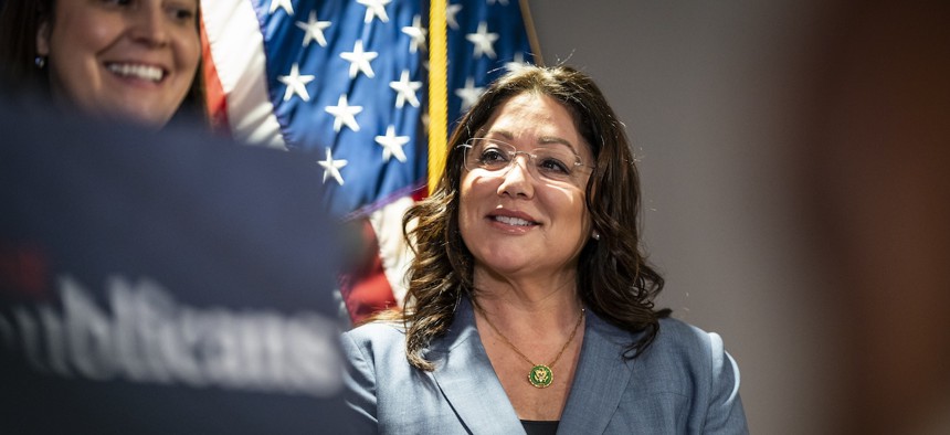 If confirmed, Chavez-DeRemer would follow Biden’s first Labor Secretary Marty Walsh, a longtime union leader, and acting Labor Secretary Julie Su — the former California labor secretary and commissioner, as well as a former labor attorney — in the role. 