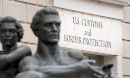 Front entrance to the Customs and Border Protection headquarters building on Jan. 30, 2024, in Washington, D.C. The name of the new leader of CBP's Office of the Chief Medical Officer hasn't been publicly reported. 