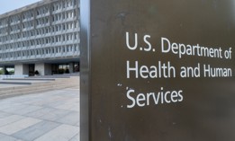 The senior executives received discipline for conduct when they worked at the Health and Human Services Department. HHS headquarters building on Oct. 7, 2024, in Washington, D.C. 