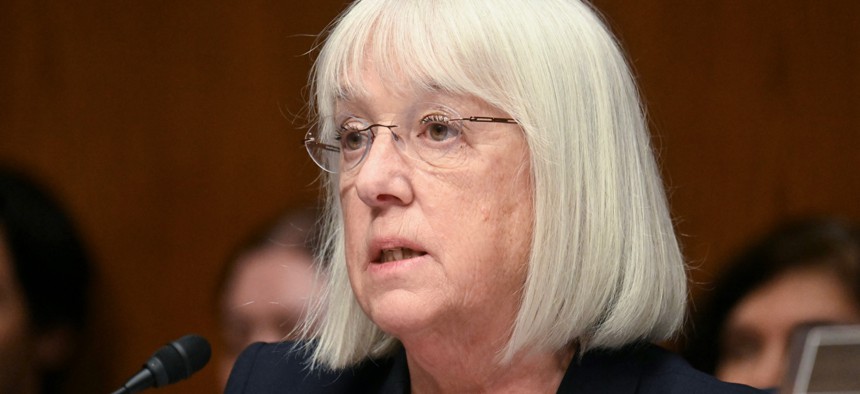 Sen. Patty Murray, D-Wash., is among several senators calling for information about OPM's recent memo on Schedule C pay flexibility.